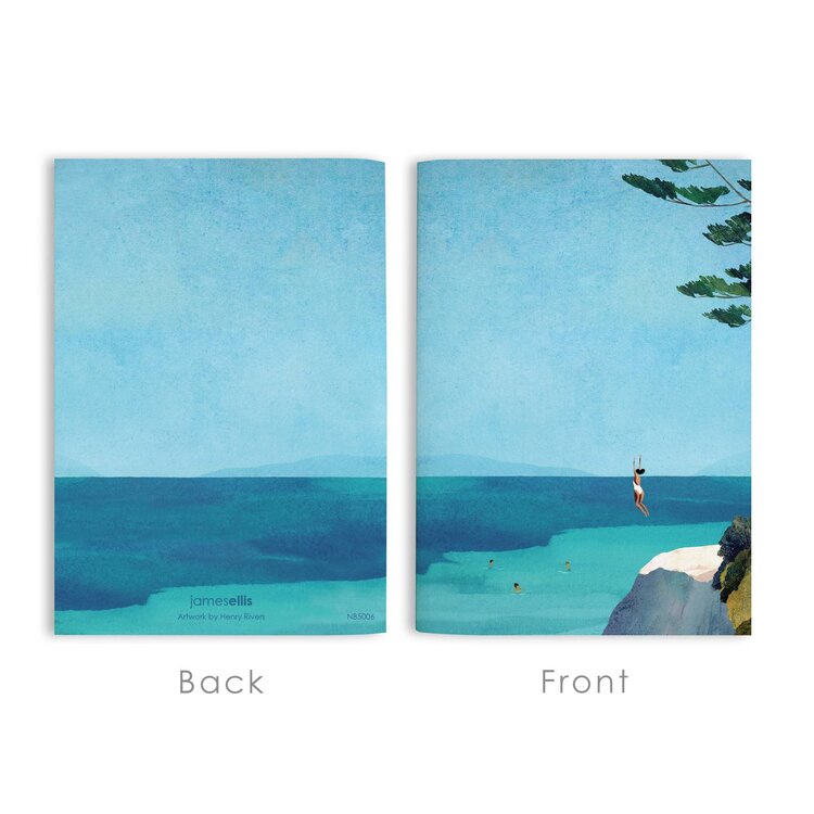 James Ellis 'Leap' A6 Lined Notebook