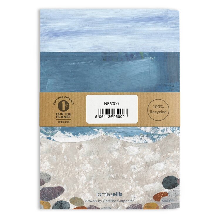 James Ellis 'Wild Sea Swimmers' A6 Lined Notebook