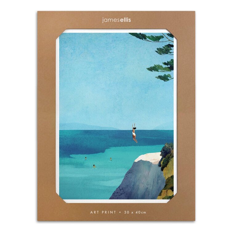 James Ellis 'Leap' Art Print
