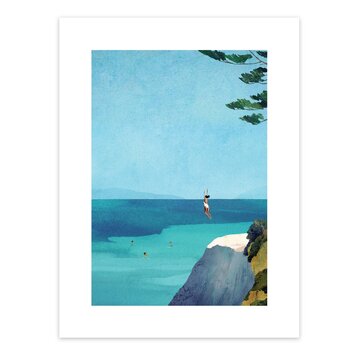 James Ellis 'Leap' Art Print