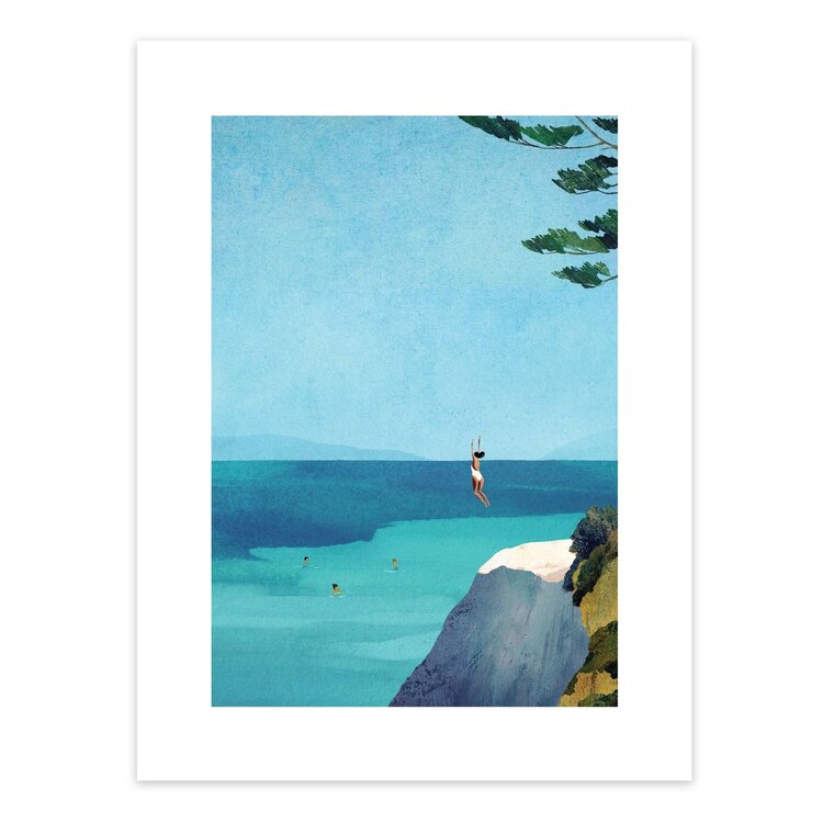 James Ellis 'Leap' Art Print