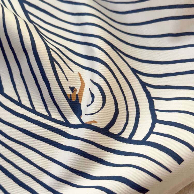 Oldfield Design Co Swimming Pattern Tea Towel