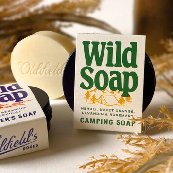 Oldfield Design Co Wild Camping Soap - Neroli & Rosemary