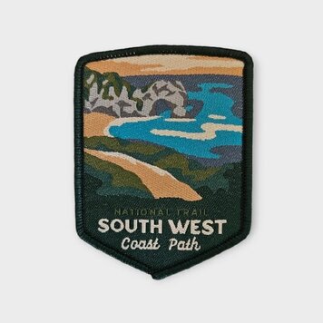 A Trail To Remember South West Coast Path Woven Patch