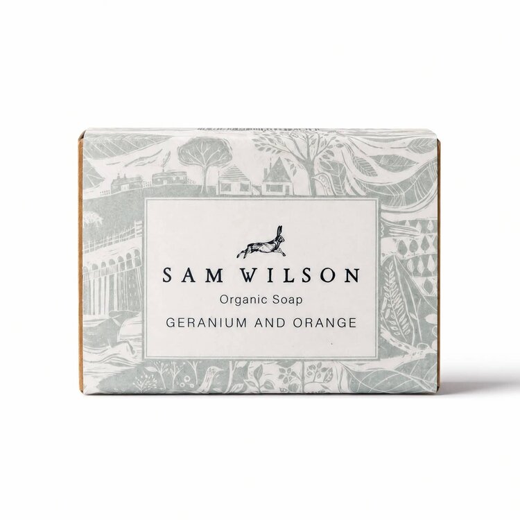 Sam Wilson Geranium & Orange Organic Soap