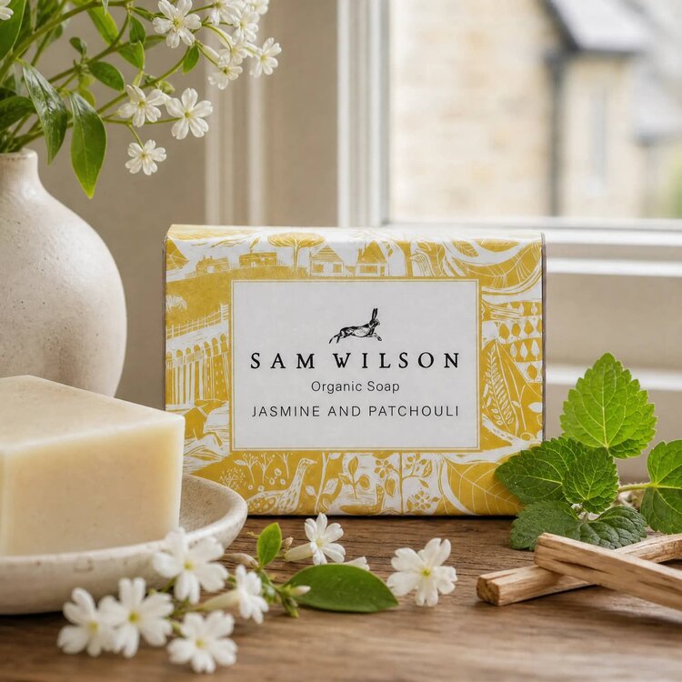 Sam Wilson Jasmine & Patchouli Organic Soap