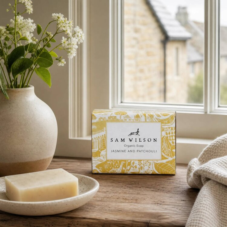 Sam Wilson Jasmine & Patchouli Organic Soap