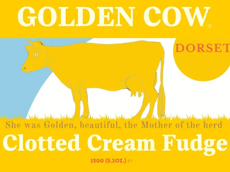 Dorset Chocolate Golden Cow Luxury Clotted Cream Fudge