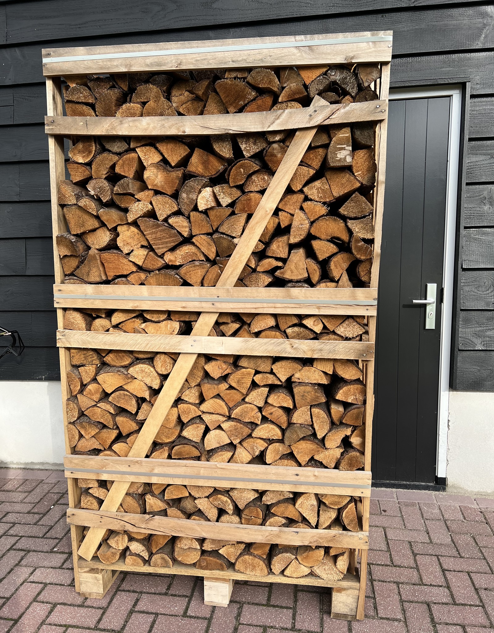 Pallet Elzen Haardhout - grote krat