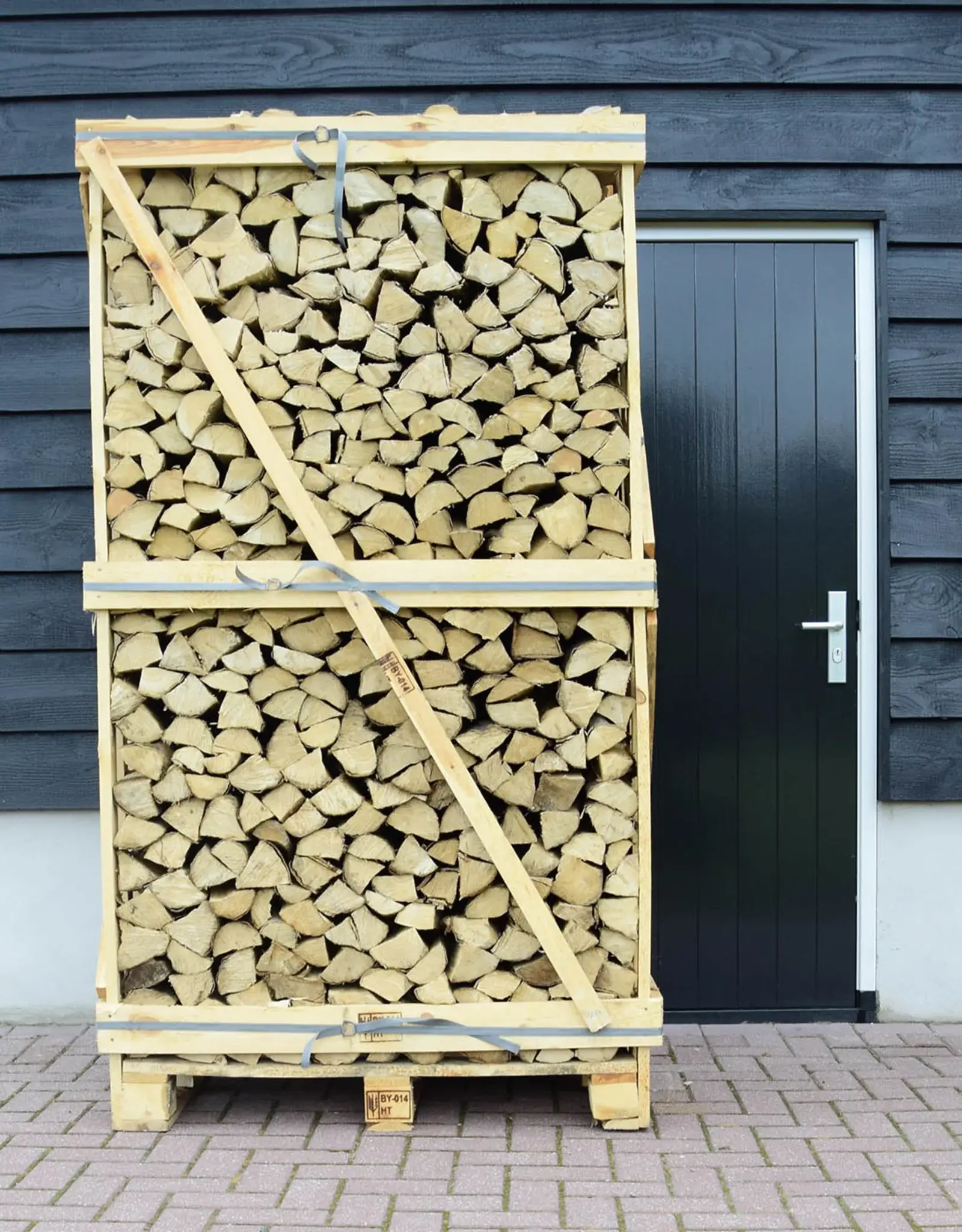Pallet Elzen Haardhout - Groot krat