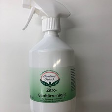 Christiane Hinsch Zitronen Sanitärreiniger in der Sprühflasche
