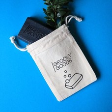 Groovy Goods Zuziehbeutel Bio-Baumwolle für festes Spülmittel