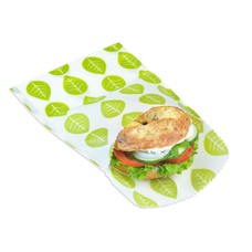 nuts nuts Vegane Sandwich & Snack Beutel "Grüne Blätter" 2er Set