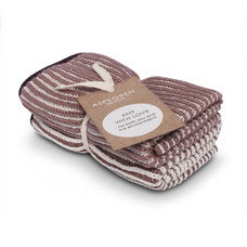 Aspegren Aspegren Abwaschtuch Strick Design l Lamella Mauve