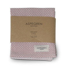 Aspegren Aspegren Abwaschtuch Waffel Design l Wood Rose