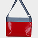 be the fibre Postman Tas PVC Accent Rood