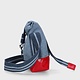 be the fibre Small Roll Tas PVC Accent Rood