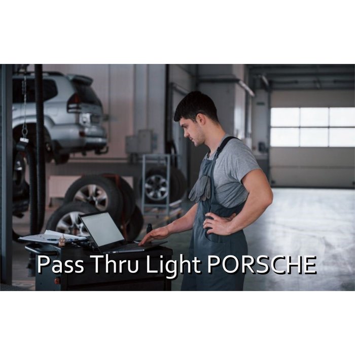 Pass Thru Light Porsche