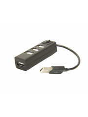 Renkforce USB hub, 4 poorts met schakelaar