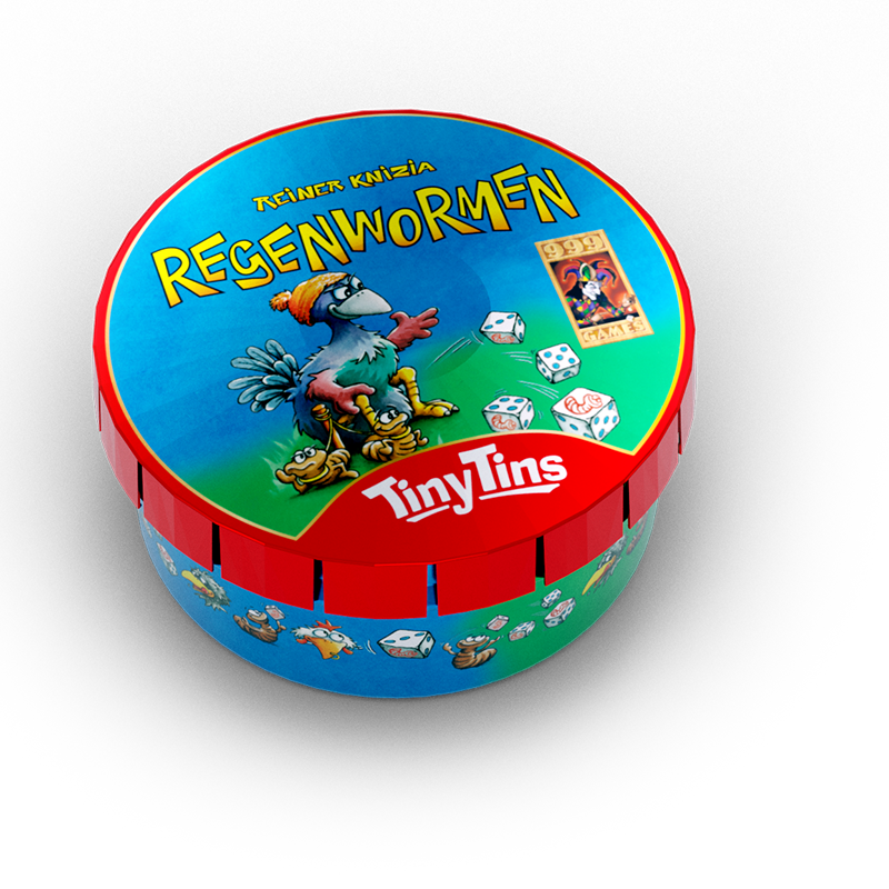Tiny tins: Regenwormen (los)