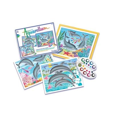 Aquarellum - Dolfijnen