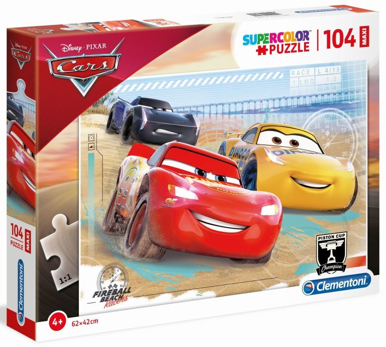 Puzzel 104 Maxi Cars