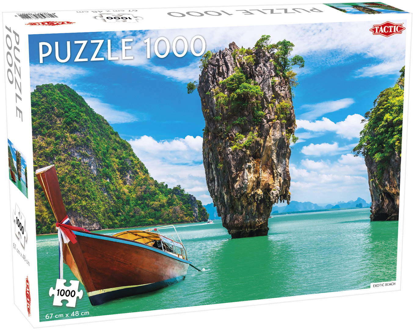 Puzzel Landscape: Exotic Beach / Phuket, Thailand - 1000 stukjes