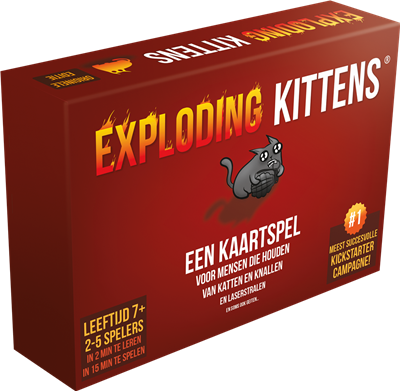 Exploding kitteExploding kittens - Basisspelns - Basisspel