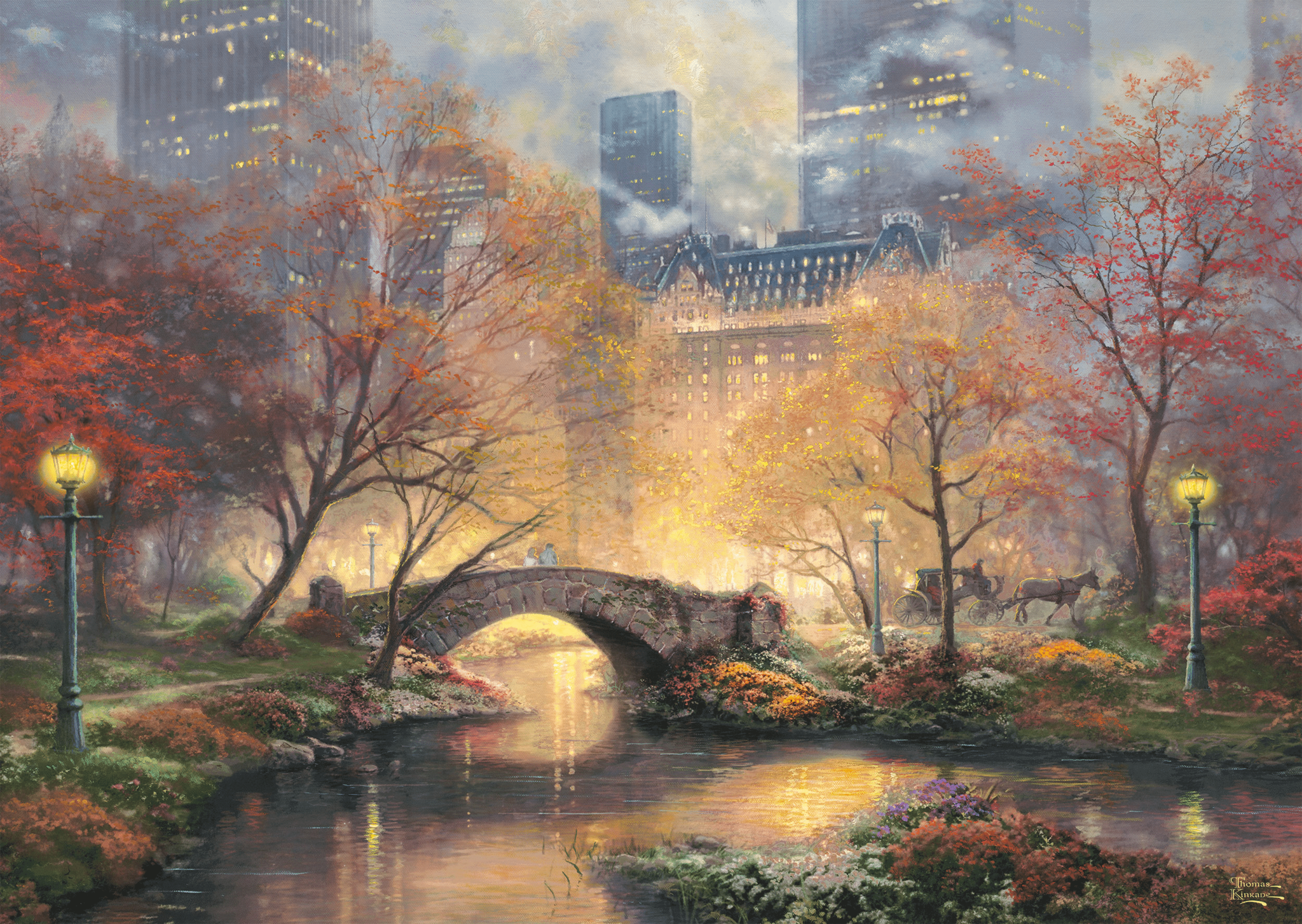 Autumn in Central Park - 1000 stukjes