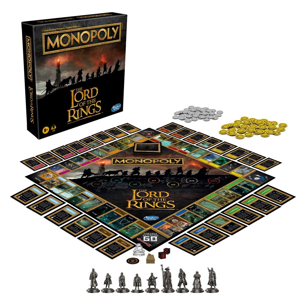 Monopoly - Lord of Rings - 123spellen - Spellen en spelen