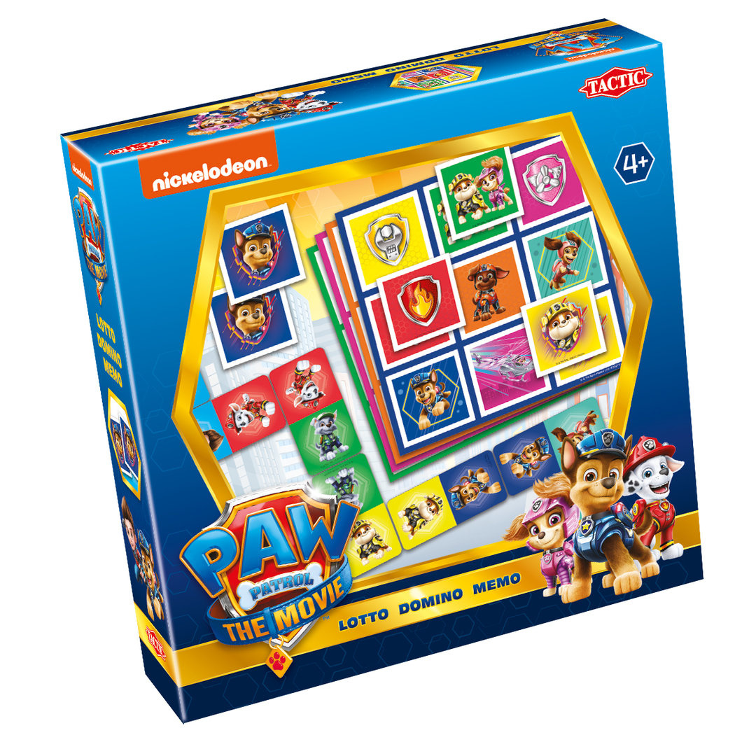 Paw Patrol the movie 3-in-1 - Memo, lotto en Domino