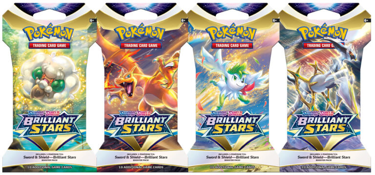 POK TCG Sword & Shield Brilliant Stars Sleeved BO