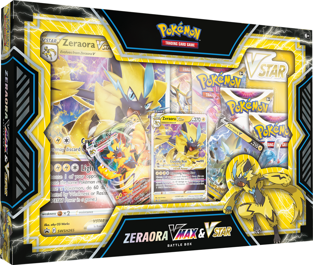 POK TCG VMAX-VSTAR Battle Box Deoxys / Zeraora