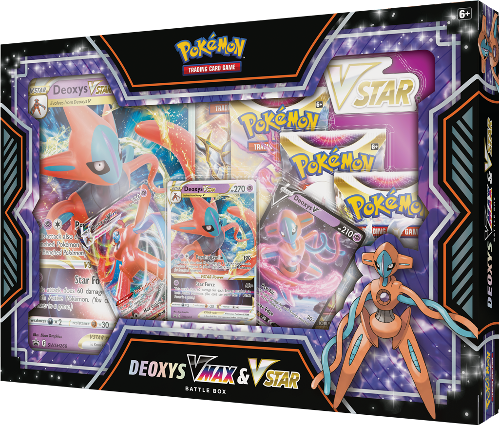 POK TCG VMAX-VSTAR Battle Box Deoxys / Zeraora
