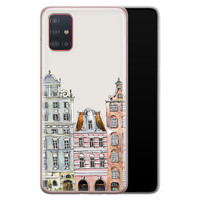 Leuke Telefoonhoesjes Samsung Galaxy A51 siliconen hoesje - Grachtenpandjes