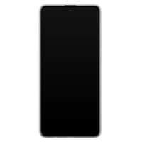 Leuke Telefoonhoesjes Samsung Galaxy A51 siliconen hoesje - Luipaard mint