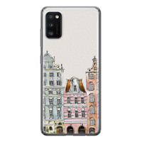 Leuke Telefoonhoesjes Samsung Galaxy A41 siliconen hoesje - Grachtenpandjes