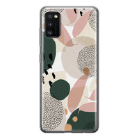 Leuke Telefoonhoesjes Samsung Galaxy A41 siliconen hoesje - Abstract print