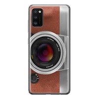 Leuke Telefoonhoesjes Samsung Galaxy A41 siliconen hoesje - Vintage camera