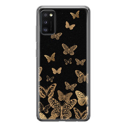 Leuke Telefoonhoesjes Samsung Galaxy A41 siliconen hoesje - Vlinders