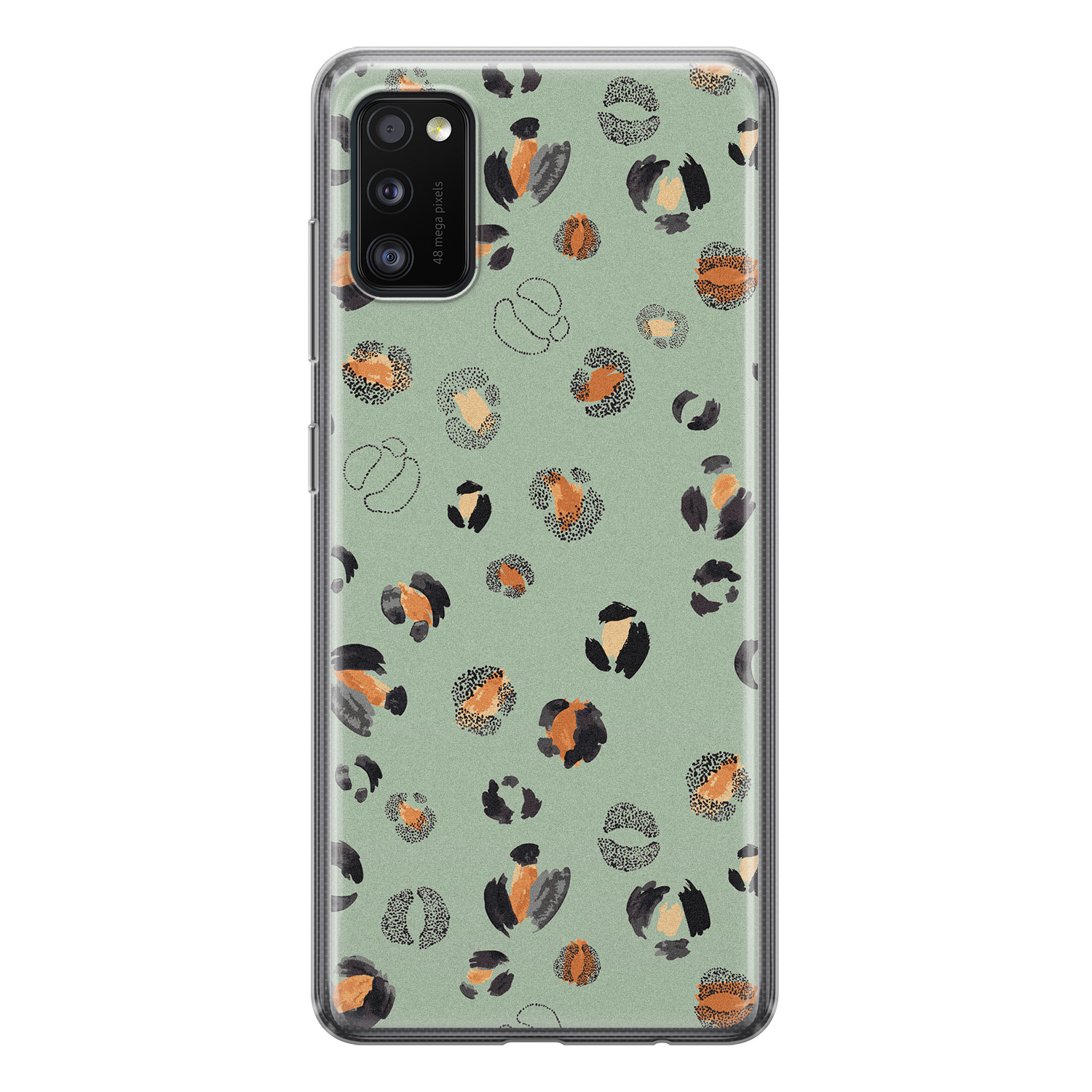 Leuke Telefoonhoesjes Samsung Galaxy A41 siliconen hoesje - Baby leo