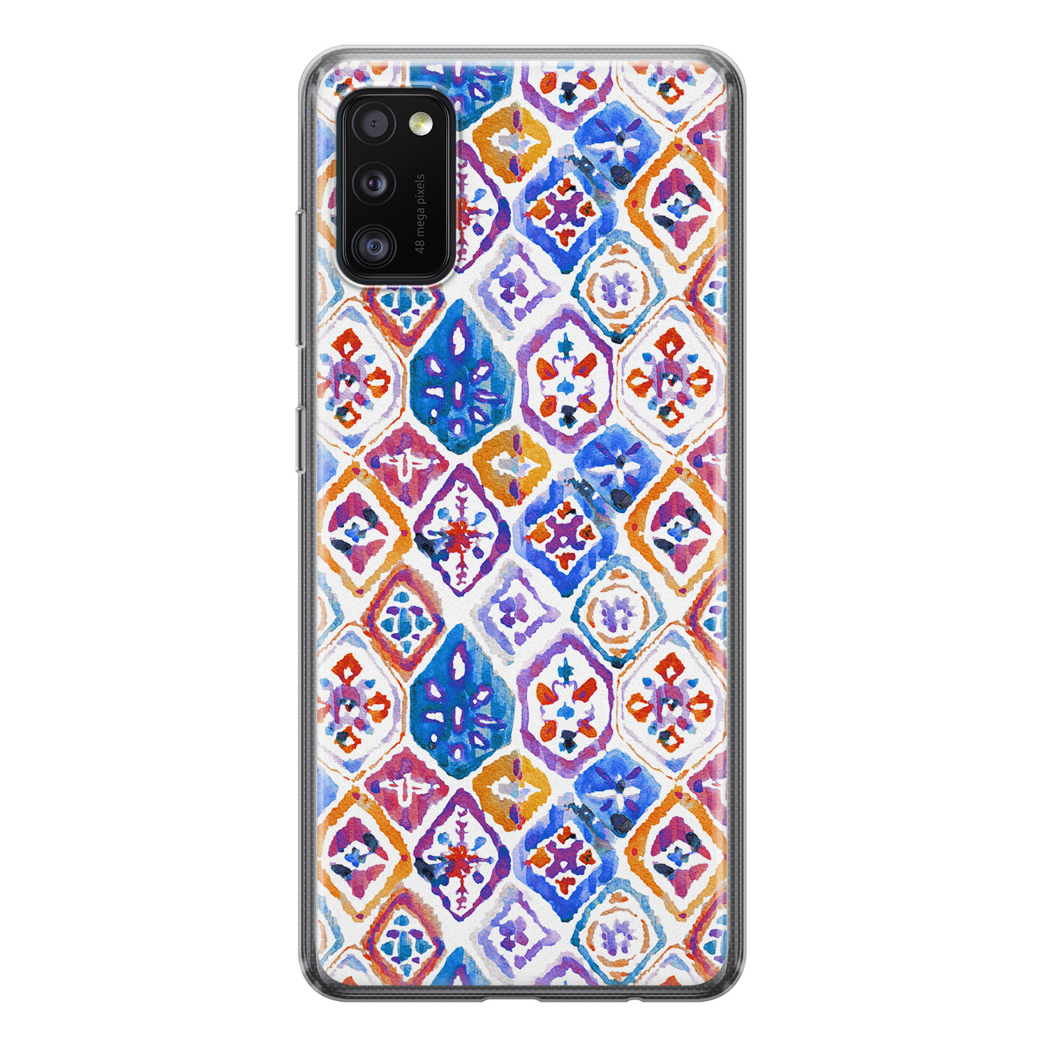 Leuke Telefoonhoesjes Samsung Galaxy A41 siliconen hoesje - Boho vibe