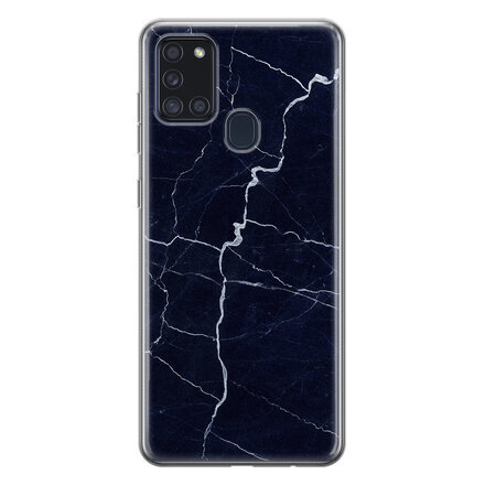 Marmer navy blauw