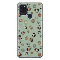 Leuke Telefoonhoesjes Samsung Galaxy A21s siliconen hoesje - Baby leo