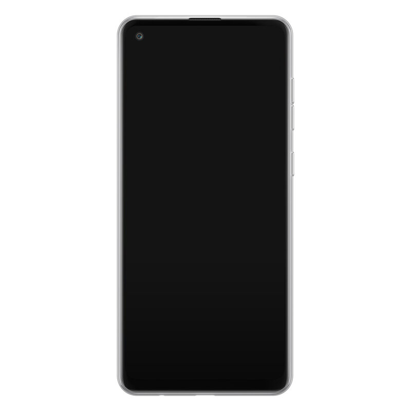 Leuke Telefoonhoesjes Samsung Galaxy A21s siliconen hoesje - Marmer grijs