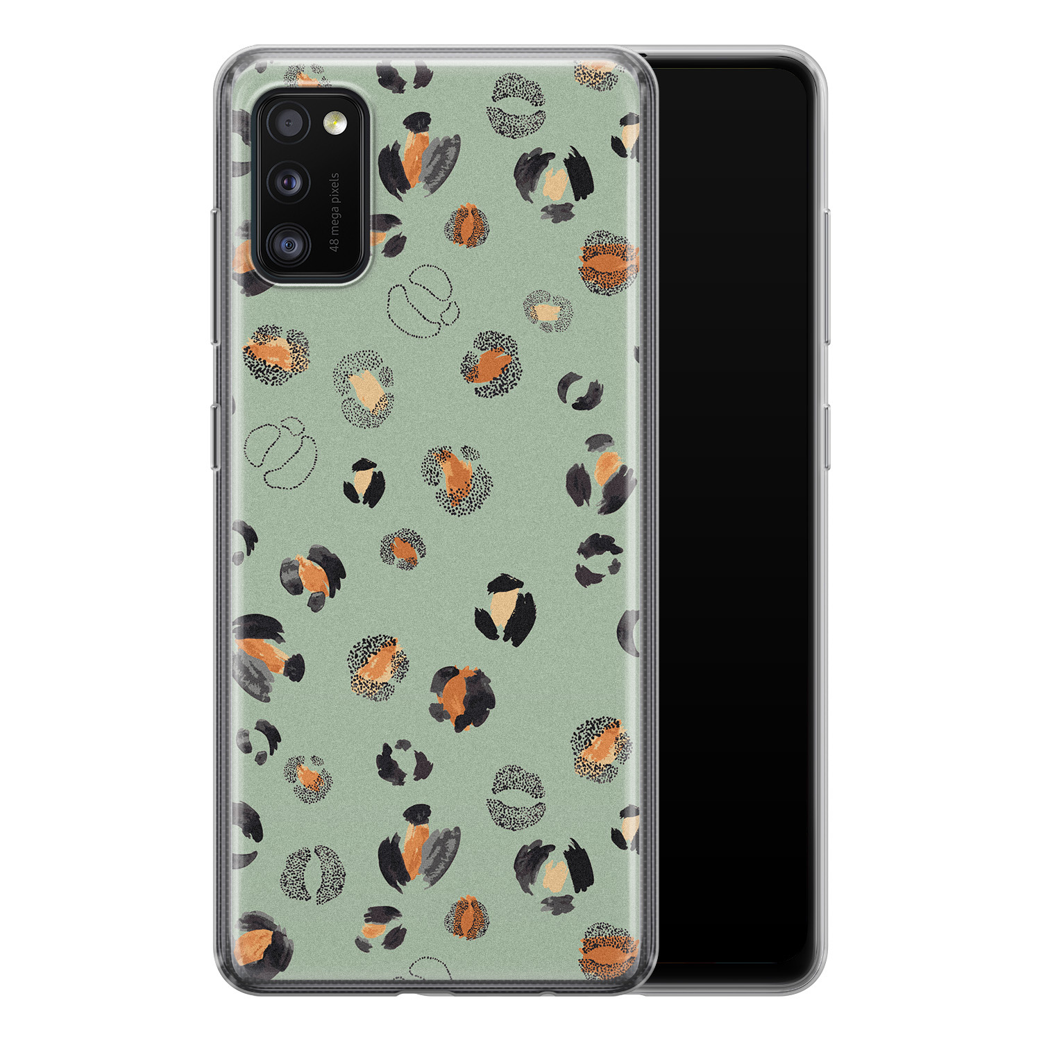 Leuke Telefoonhoesjes Samsung Galaxy A41 siliconen hoesje - Baby leo