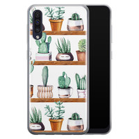 Leuke Telefoonhoesjes Samsung Galaxy A50/A30s siliconen hoesje - Cactus