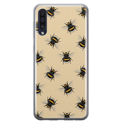 Leuke Telefoonhoesjes Samsung Galaxy A50/A30s siliconen hoesje - Bee happy