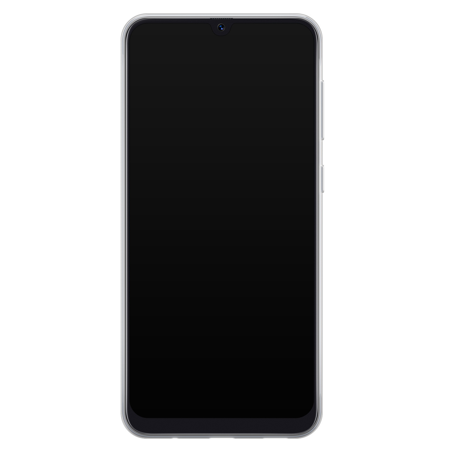 Leuke Telefoonhoesjes Samsung Galaxy A50/A30s siliconen hoesje - Marmer grijs