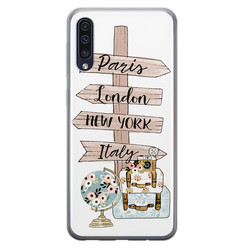 Leuke Telefoonhoesjes Samsung Galaxy A50/A30s siliconen hoesje - Where to go next